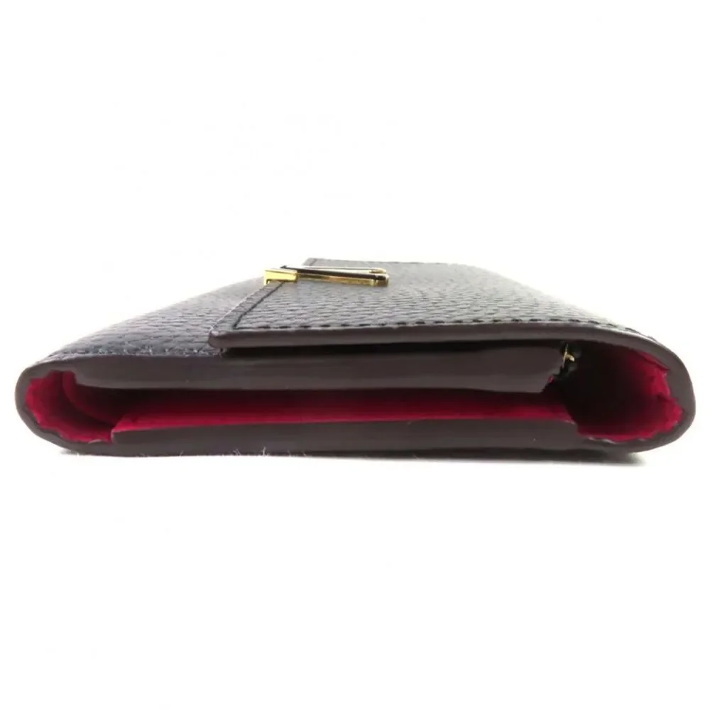 Louis Vuitton Portefeuille Compact Taurillon Clemence Bifold Wallet